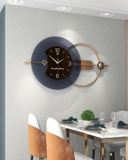 Botanica Contemporary Minimalist Wall Clock - Chic Timekeeping Solution for Modern Interiors