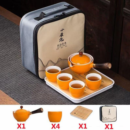 Artisan Stone Mill Tea Set: Elevate Your Chinese Tea Experience