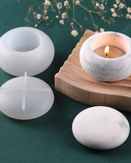 Elevate Your Crafting Experience with Versatile Premium Silicone Mold Set for Candles, Soaps & Plaster Art