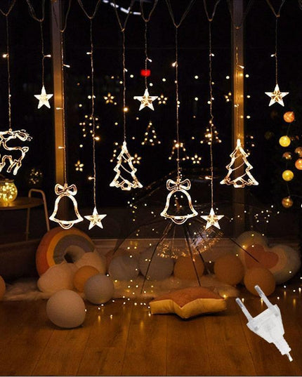 Celestial Dream LED Moon and Star String Lights for Whimsical Decor