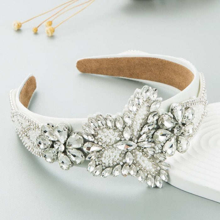 Botanica Sparkling Rhinestone Hair Hoops: Glamorous Accessories for Trendsetting Women and Teens