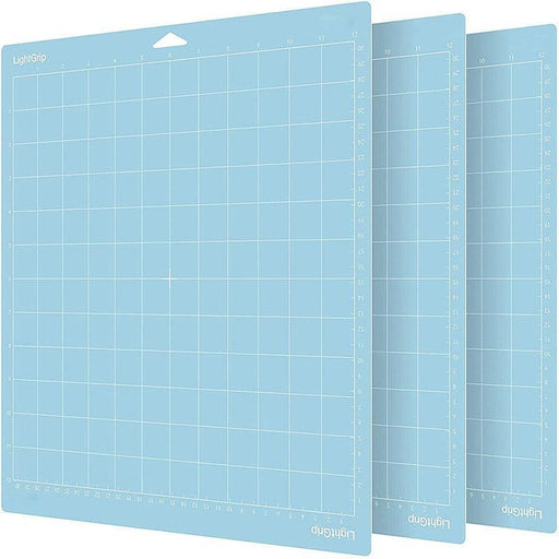 Vibrant Adhesive PVC Crafting Mat Set - 3 Mats of 33x35cm