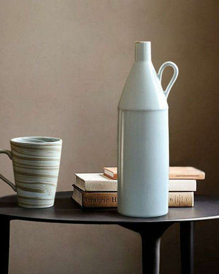 Handcrafted Modern Japanese Ceramic Vase - Unique Home Decor Accent