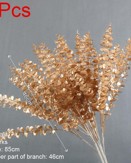 Elegant Golden Maple Leaf Home Decor Accent - Stunning Decorative Piece
