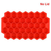 Vibrant Honeycomb Silicone Ice Cube Mold - Ideal for Cocktails and Frozen Delights