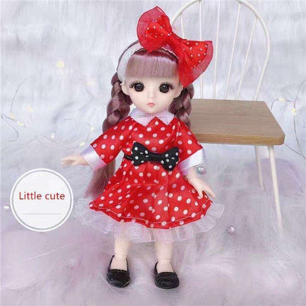 Magical Miniature Princess Doll Fashion Adventure Set - Unleash Your Imagination!