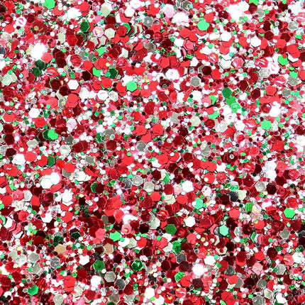 Sparkling Holiday Glitter Fabric Roll - XL Size for Creative Crafts