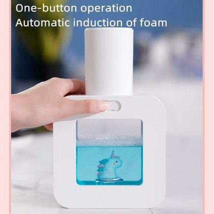 Cheerful Doll Soap Dispenser for Kids with 20s Hand Washing Timer