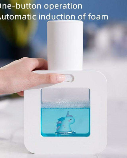 Cheerful Doll Soap Dispenser for Kids with 20s Hand Washing Timer