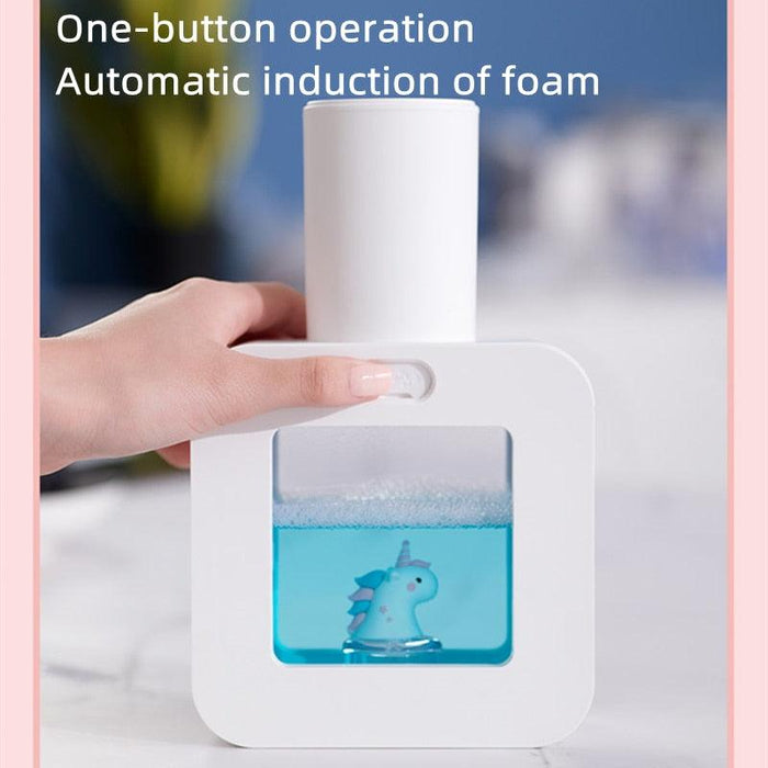 Adorable Kids Automatic Soap Dispenser with 20s Time Reminder for Hygienic Hand Washing