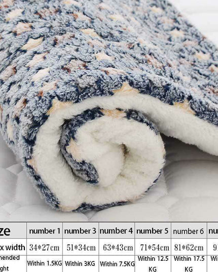 Plush Flannel Pet Bed for Ultimate Comfort for Dogs and Cats