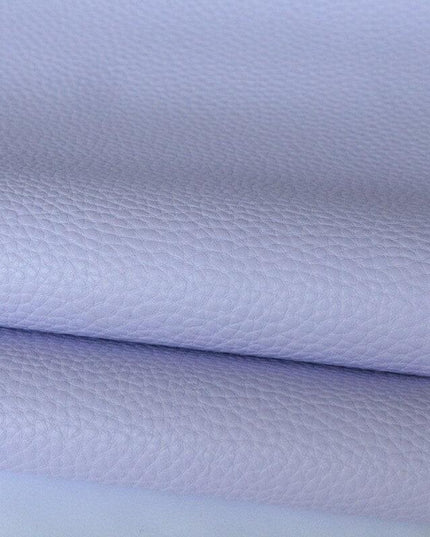 Elegant Litchi Pattern Vegan Leather Craft Sheet - A4 Size for Creative Projects