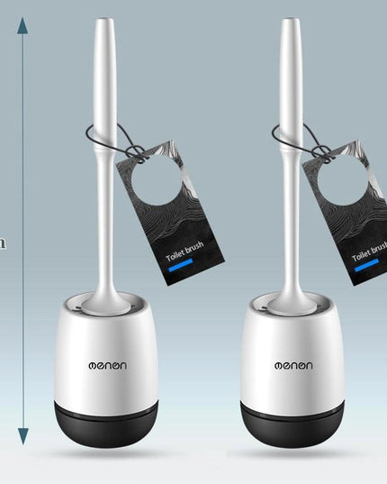 Premium Silicone Toilet Brush Set with Quick-Dry Technology and Adaptable Installation Choices