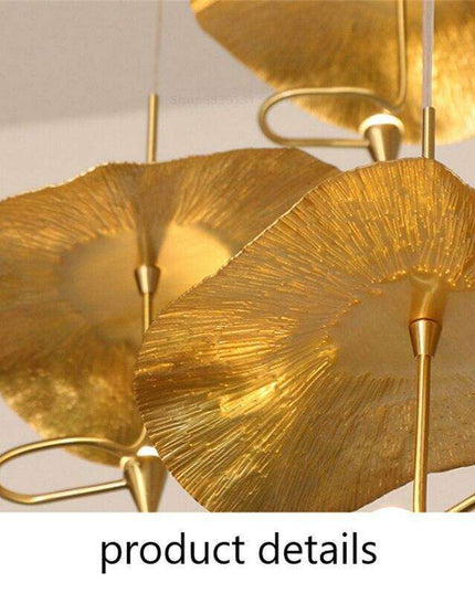 Artisan Crafted Zen Lotus Leaf Pendant Lights: Exquisite Handcrafted Illumination for Elegant Environments