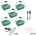 LED Seedling Starter Set with Humidity Control - Complete 5-Tray System for Enhanced Plant Growth