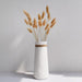 Sophisticated Ceramic Vase with Stylish Hemp Rope Accent for Modern Interior Styling