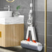Effortless Wood Floor Tile and Wall Mop with Self-Draining Feature