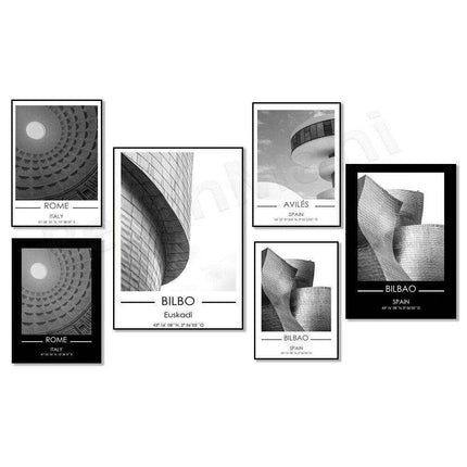 Chic Urban Minimalist Typography Wall Art - Elegant Decor Piece