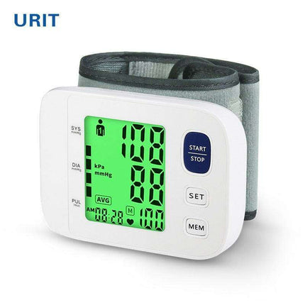 Dual User Digital Blood Pressure Monitor with One-Touch Operation and Memory Storage