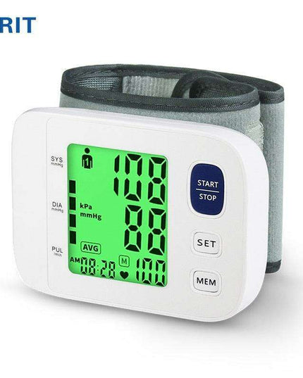 Dual User Digital Blood Pressure Monitor with One-Touch Operation and Memory Storage