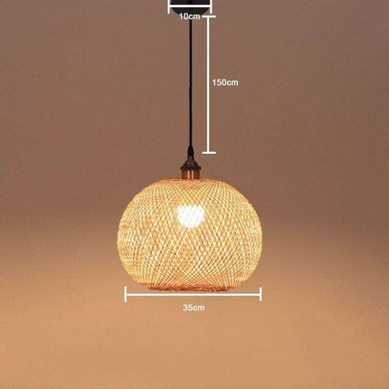 Artisan Bamboo Chandelier - Transform Your Space with Handcrafted Radiance