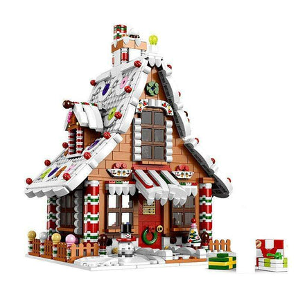 Santa's Enchanted Gingerbread House Creation Kit - Très Elite