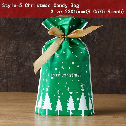 Santa's Festive Treats Gift Bag Set - 5-Piece Collection - Très Elite