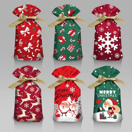 Santa's Festive Treats Gift Bag Set - 5-Piece Collection - Très Elite