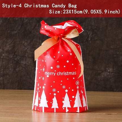 Santa's Festive Treats Gift Bag Set - 5-Piece Collection - Très Elite