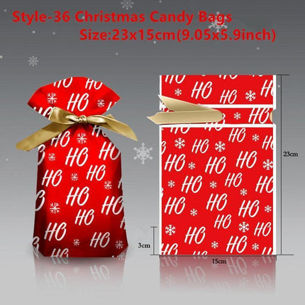 Santa's Festive Treats Gift Bag Set - 5-Piece Collection - Très Elite