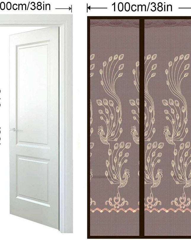 Magnetic Insect Defense Mesh Door for Ultimate Home Comfort