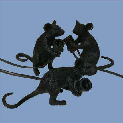 Whimsical Nordic Mouse LED Light - Artistic Home Accent