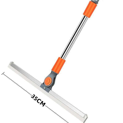 All-in-One Silicone Scraper Broom with Wiper Function
