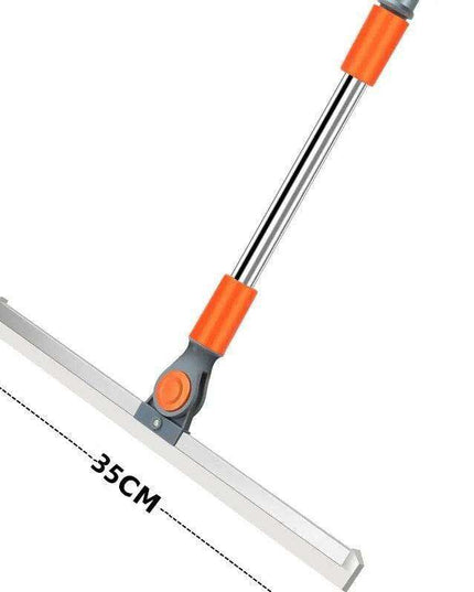 All-in-One Silicone Scraper Broom with Wiper Function