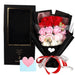 Handmade Everlasting Artificial Rose Bouquet Gift Box