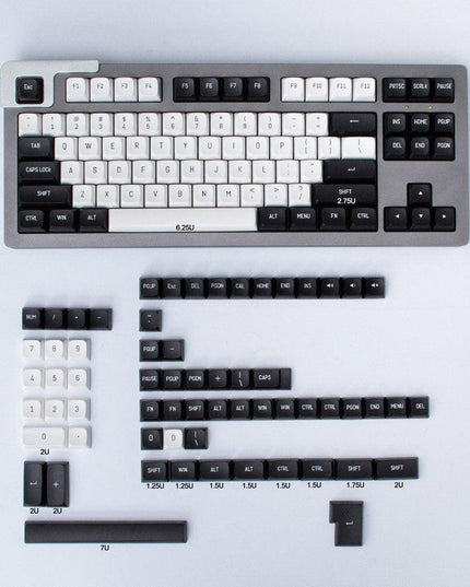 Upgrade Your Keyboard Aesthetic with 150 MSA Dual-Color Keycaps