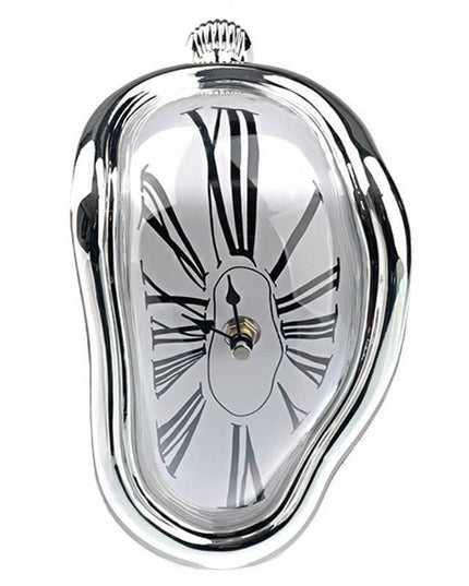 Surrealist Melting Timekeeper - Dali-Inspired Artistic Clock for Unique Home Decor
