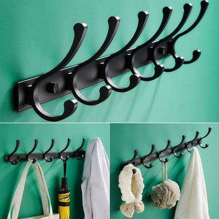 Space-Saving Aluminum Hook Organizer: Efficient and Stylish Storage for Any Room