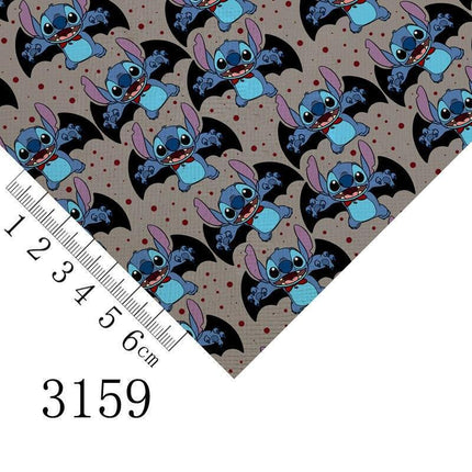 Hauntingly Fun Halloween Leather Craft Set - DIY Cartoon Vinyl for A4 Projects