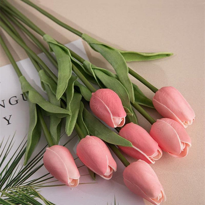 Real Touch Artificial Tulips - Set of 31pcs