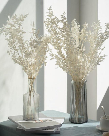 Elegant Dried Ruscus Leaf Ensemble: Perfect for Celebrations & Home Decoration