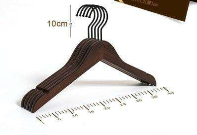 Elegant Lotus Wood Hanger Set of 5 - 10 pcs - Premium Closet Organization Solution