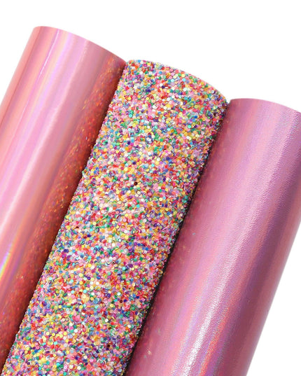 Glamorous Faux Leather DIY Crafting Kit: Sparkle & Shine Bundle