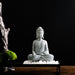 Tranquil Zen Buddha Candle Holder - Vintage Home Decor Piece