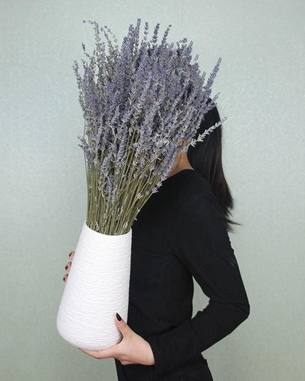Elegance in Bloom: Exquisite Dried Lavender Bouquet for Weddings and Home Aesthetics
