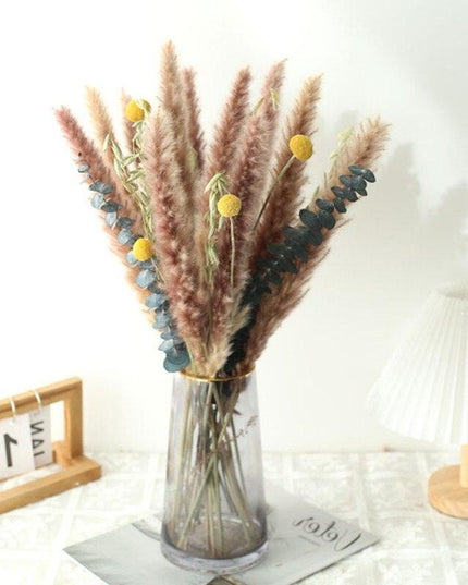 Elegant Dried Pampas Grass Bouquet - Timeless Natural Floral Arrangement for Home and Celebrations