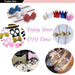 Luxurious Shimmering Faux Leather Crafting Set