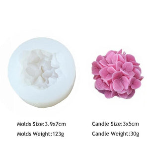 Cute Cactus Silicone Candle Molds for Handmade Scented Candle Plaster Soap Injection Mould Home Decoration Crafts Making Tools-0-Très Elite-Flower 1-Très Elite