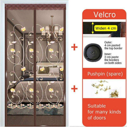 Magnetic Insect Defense Mesh Door for Ultimate Home Comfort