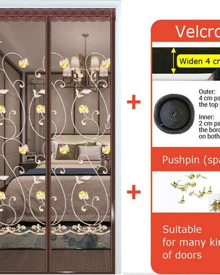 Magnetic Insect Defense Mesh Door for Ultimate Home Comfort
